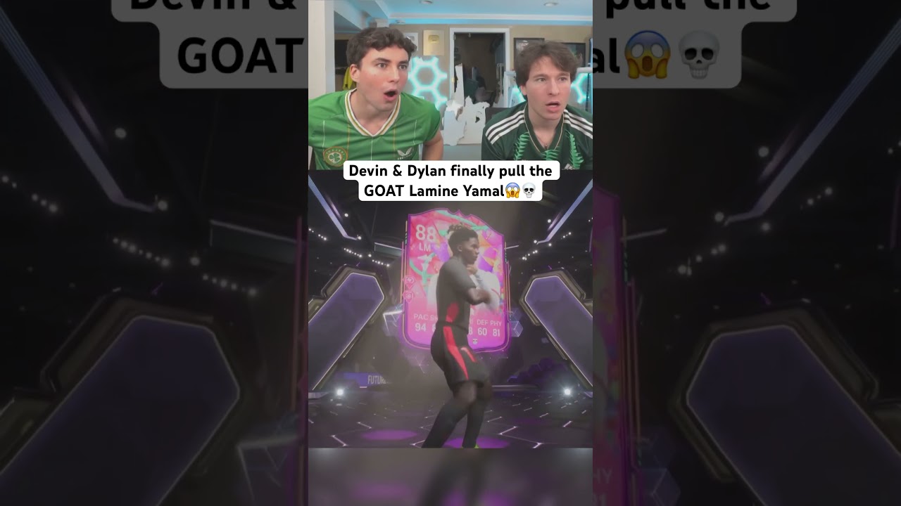 Devin & Dylan finally pull the GOAT Lamine Yamal😱💀