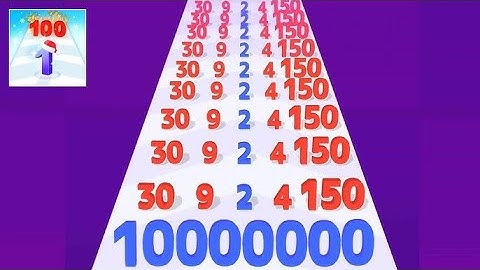 Satisfying Mobile Game Number Master Top Gameplay Walkthrough Big Update Freeplay Max Levels