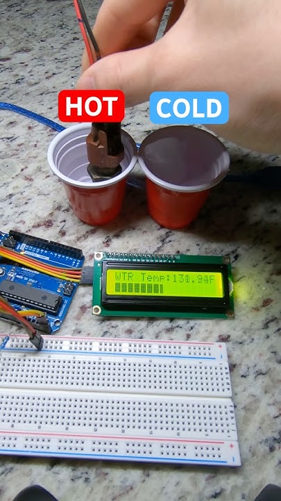 Arduino Coolant Temperature Sensor - YouTube