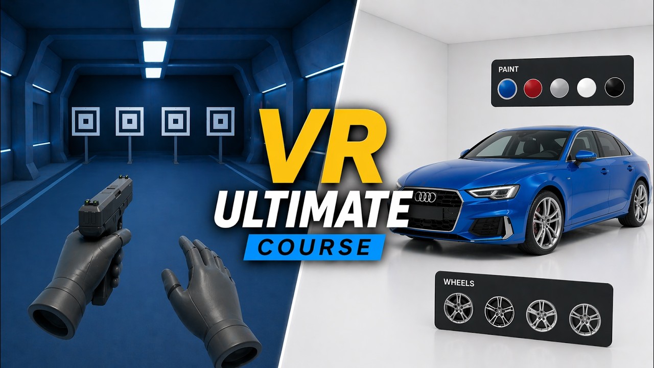 Become a VR Developer in Unreal Engine 5 | Full Beginner to Pro Course ...