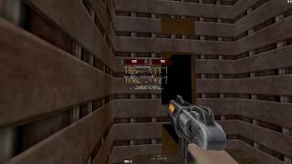 QUAKE 2 | Q2DM2, Lift Retake - POV David