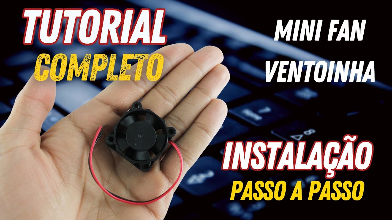 TUTORIAL COMPLETO (INSTALAÇÃO MINI FAN VRM - VENTOINHA PLACA MÃE) - YouTube