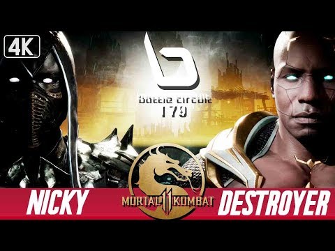 Mortal Kombat 11 - Nicky (Noob) vs. DestroyerFGC (Kabal/Geras) @ NLBC 170 [4k/60fps]