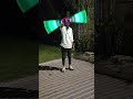 So cool! My spinning double-edged light sword! #Playingwith #Ajjuxofficial #Lightsaber #Atoyboys