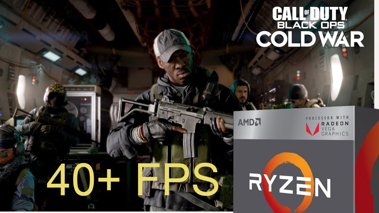 Vega Cod 3400G | COD Black Ops Cold War | 40fps | Vega 11 - YouTube