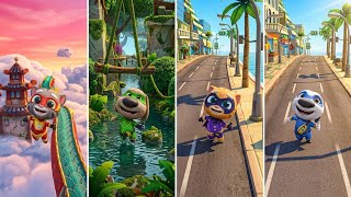 Talking Tom Hero Dash: Super Tom,Super Ben,Super Ginger,Super Hank (Android/iOS) Gameplay screenshot 3