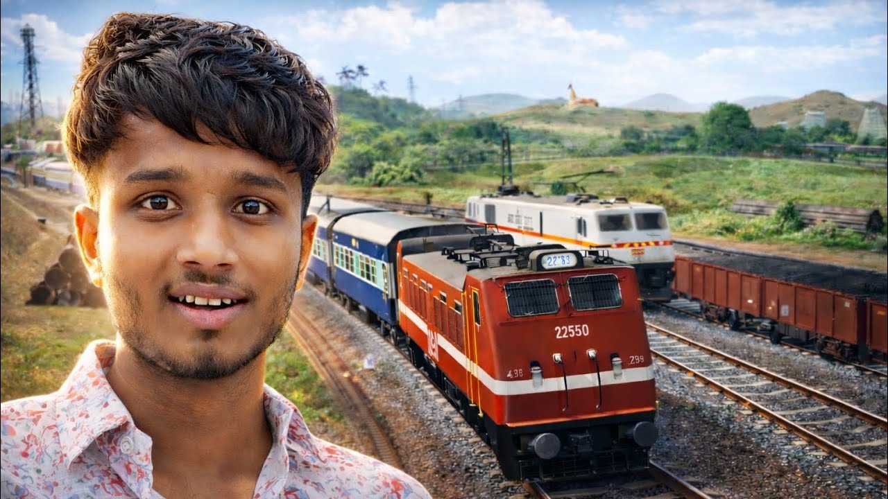 THIS INDIAN TRAIN ROUTE IS EXTREMELY DANGEROUS 😱 | Indian Train Game
