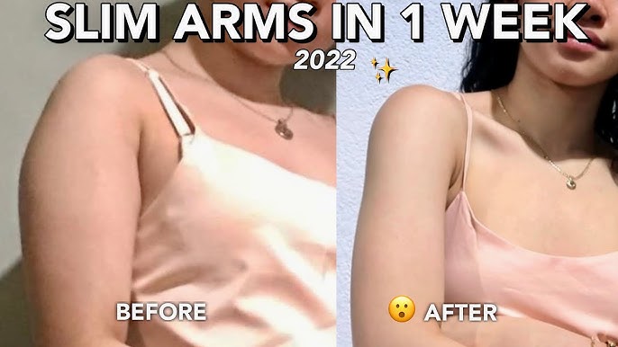 4 MIN Arm Workout Series  how to slim down arms in one week while sitting  *guaranteed result* 