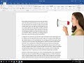 How to Use Speak Option for MS Word (Text Voice Reader)