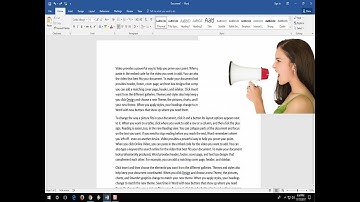 How to Use Speak Option for MS Word (Text Voice Reader)