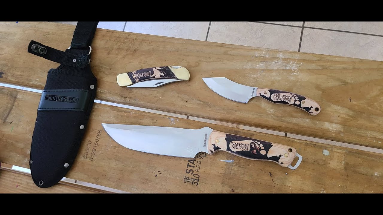 Bigfeet Review (Bigfoot Knives Reviews)/GAW YouTube