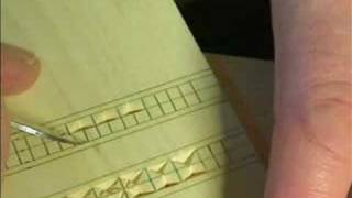 Chip Carving 104 - 3-corner negative border