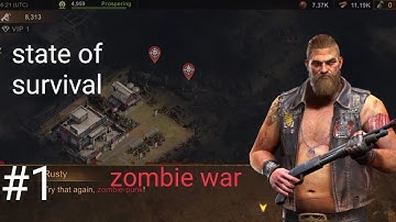 Zombie War Beginning  /Gameplay Walkthrough Mobile Game iOS Android !! Part 1