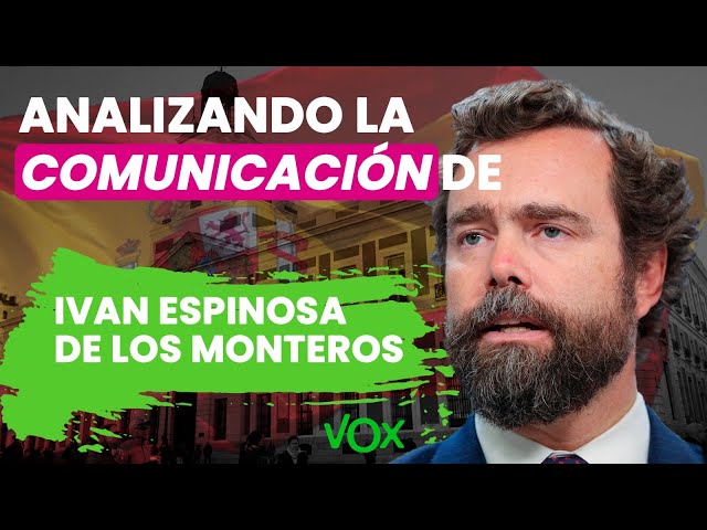 Analizando las habilidades para hablar en público de Iván Espinosa de los  Monteros: palabras poderosas y técnicas de comunicación efectivas — Eightify