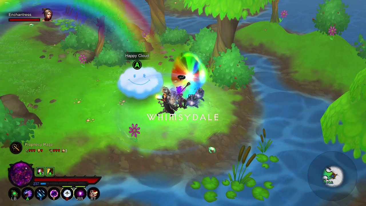 Diablo 3 Whimsydale - cuddle bears, unicorns, twinkleroots, rainbows, and cupcakes