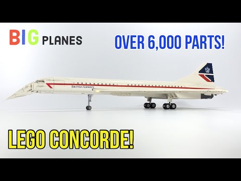 LEGO Concorde full Speed Build!!