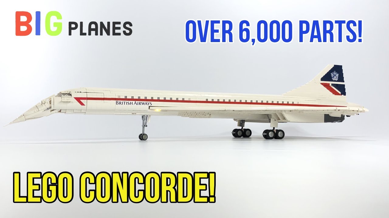 LEGO Concorde Speed Build!! - YouTube