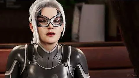 Black Cat Kisses Unmasked Spider-Man 2 New Advanced Suit PC Mod Scenes