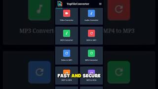 Convert PDF to Word, JPG to PNG, MP4 to MP3 - Topfileconverter