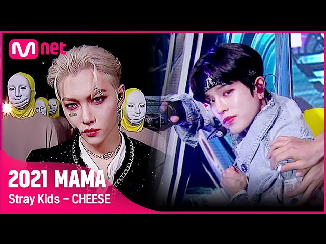 [2021 MAMA] Stray Kids - CHEESE | Mnet 211211 방송 class=