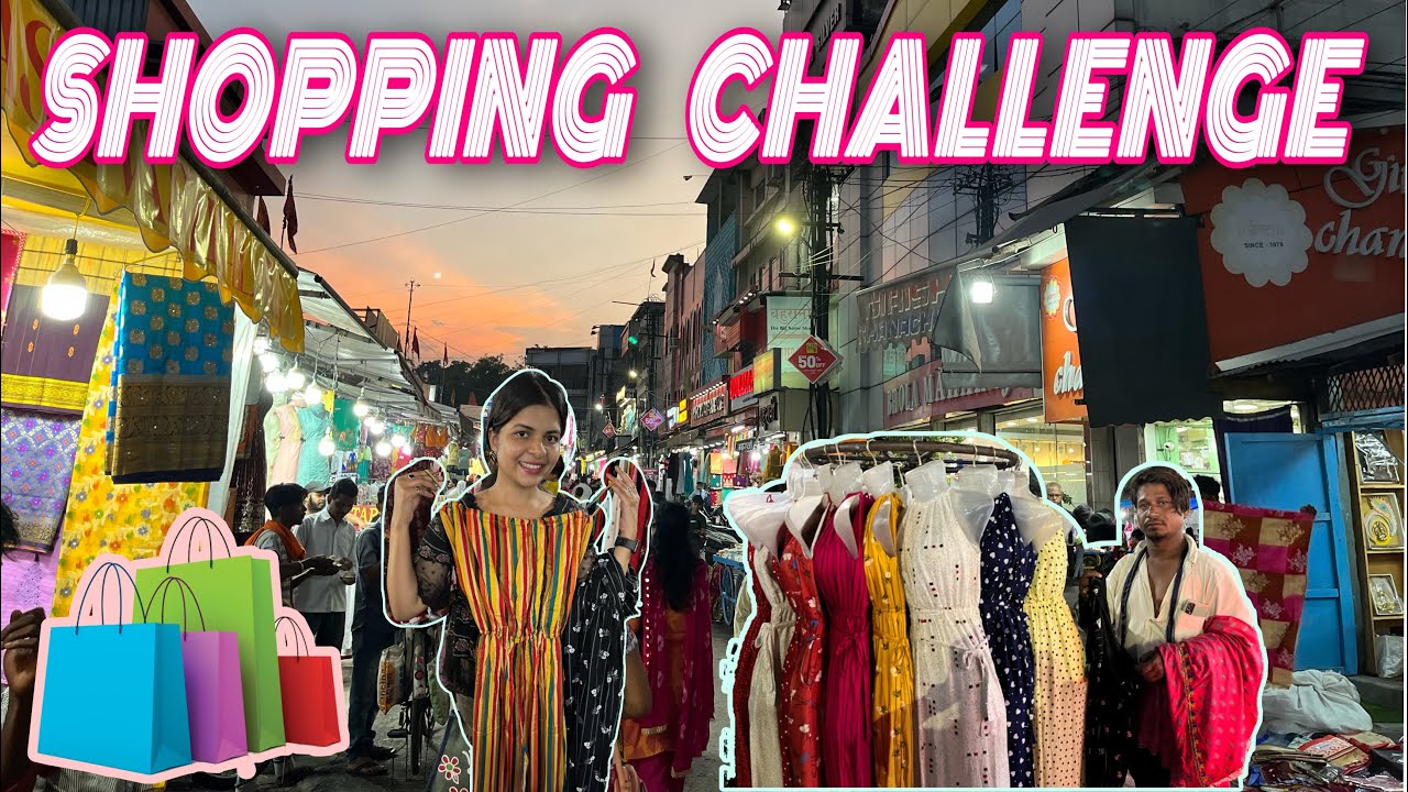 Full Outfit shopping challenge under ₹500😱|| Jamshedpur Sakchi Bazaar 😎|| Annu’s vlog