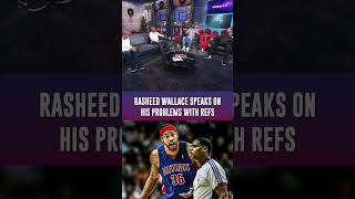 Rasheed Wallace still hates referees 🤣 #detroitpistons #rasheedwallace #shorts #detroitbasketball