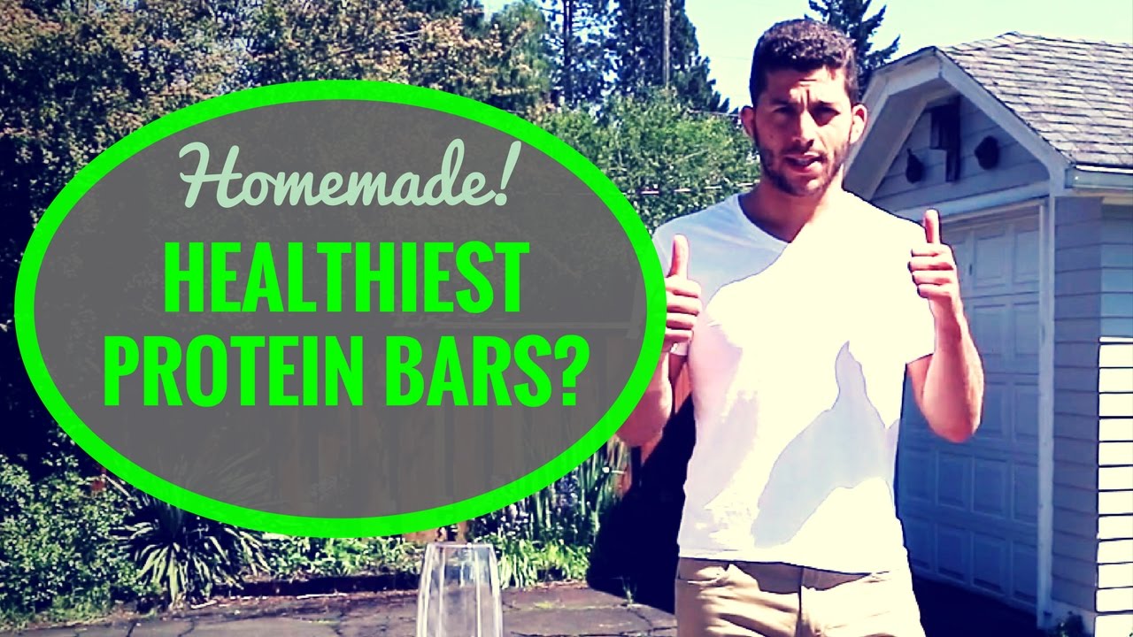 Are These The Healthiest Homemade Protein Bars Ever? (High Protein, Low Sugar, Organic) YouTube