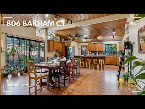 806 Barham Ct., Modesto, CA home video tour