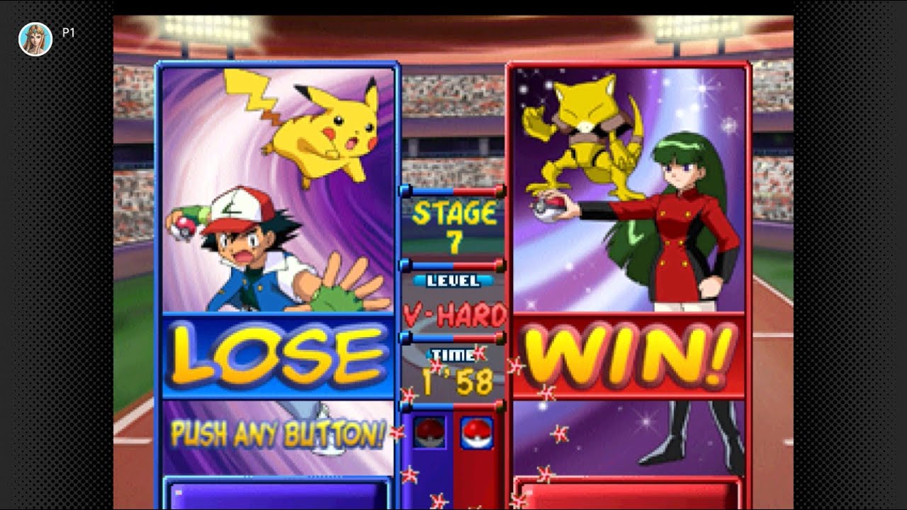 Pokémon Puzzle League Nintendo Switch Very Hard Mode Part 1