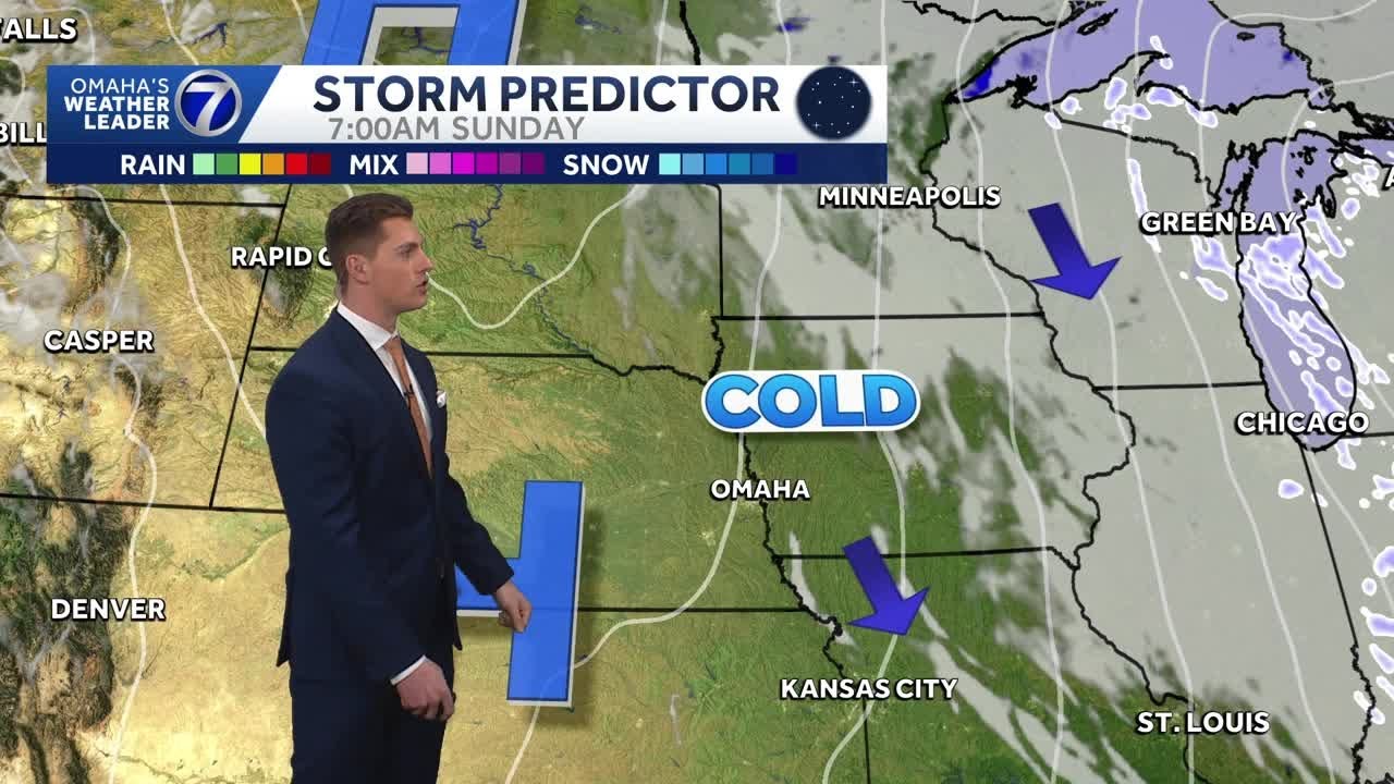 Two very cold mornings ahead for Nebraska and Iowa - YouTube