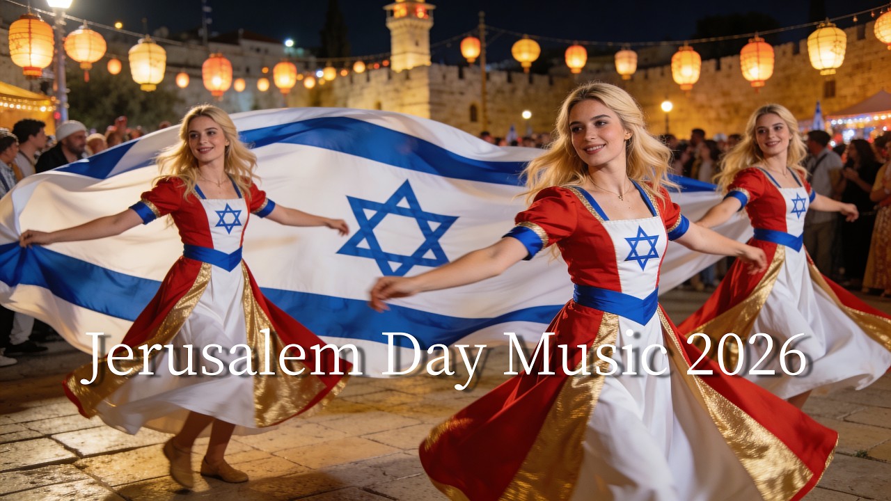 Jerusalem Day Music 2026 🇮🇱 | Joyful Hebrew Celebration Songs | Yom ...