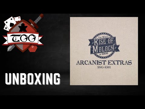 The World of SMOG: Rise of Moloch – Arcanist Extras Box Unboxing