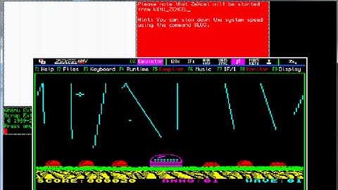 Aftermath - Sinclair QL - emulador QPC II 4.02 ZeXcel 0.33 - probado Windows 7 x64