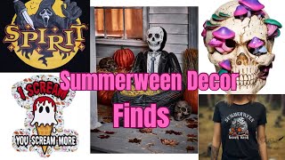NEW Spirit Halloween Summerween Decor finds
