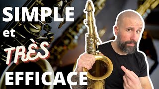 Voici un exercice très efficace pour améliorer ta technique au saxophone