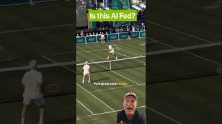 This Federer volley is so insane...I thought it was AI 😯
