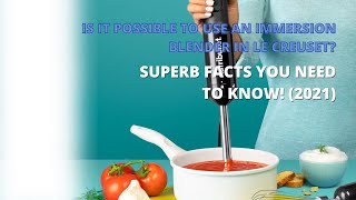 Is It Possible To Use An Immersion Blender In Le Creuset? Superb Facts You Need To Know 2022