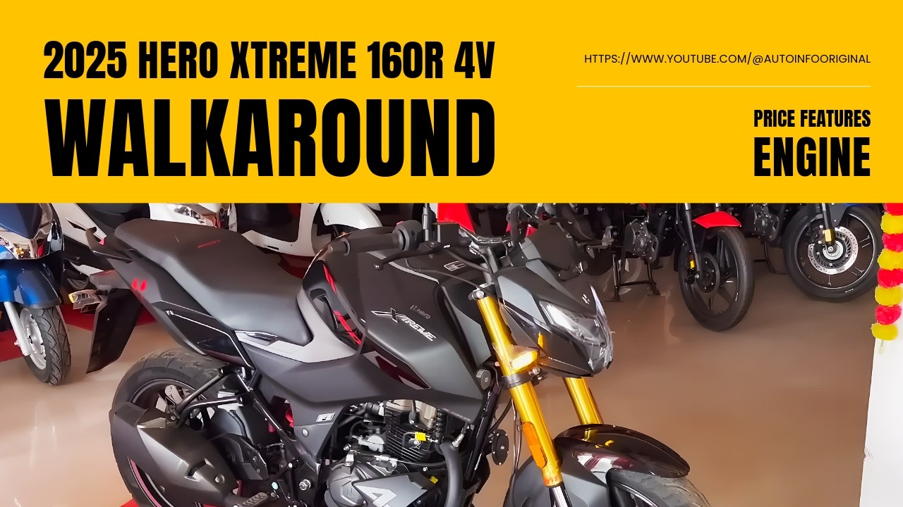 2025 Hero Xtreme 160R 4V Dual Channel ABS USD Suspension | Detail…