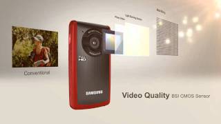 Samsung HMX-W200 -iskunkestävä videokamera (tuote: 422281) )