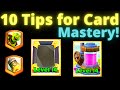 How to Get Card Mastery Badges FAST! - 10 Tips for Card Mastery Levels in Clash Royale