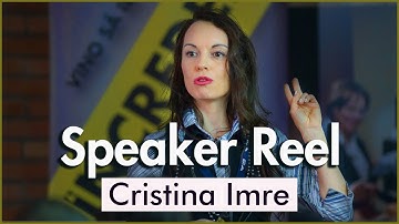 Speaker Reel | Cristina Imre