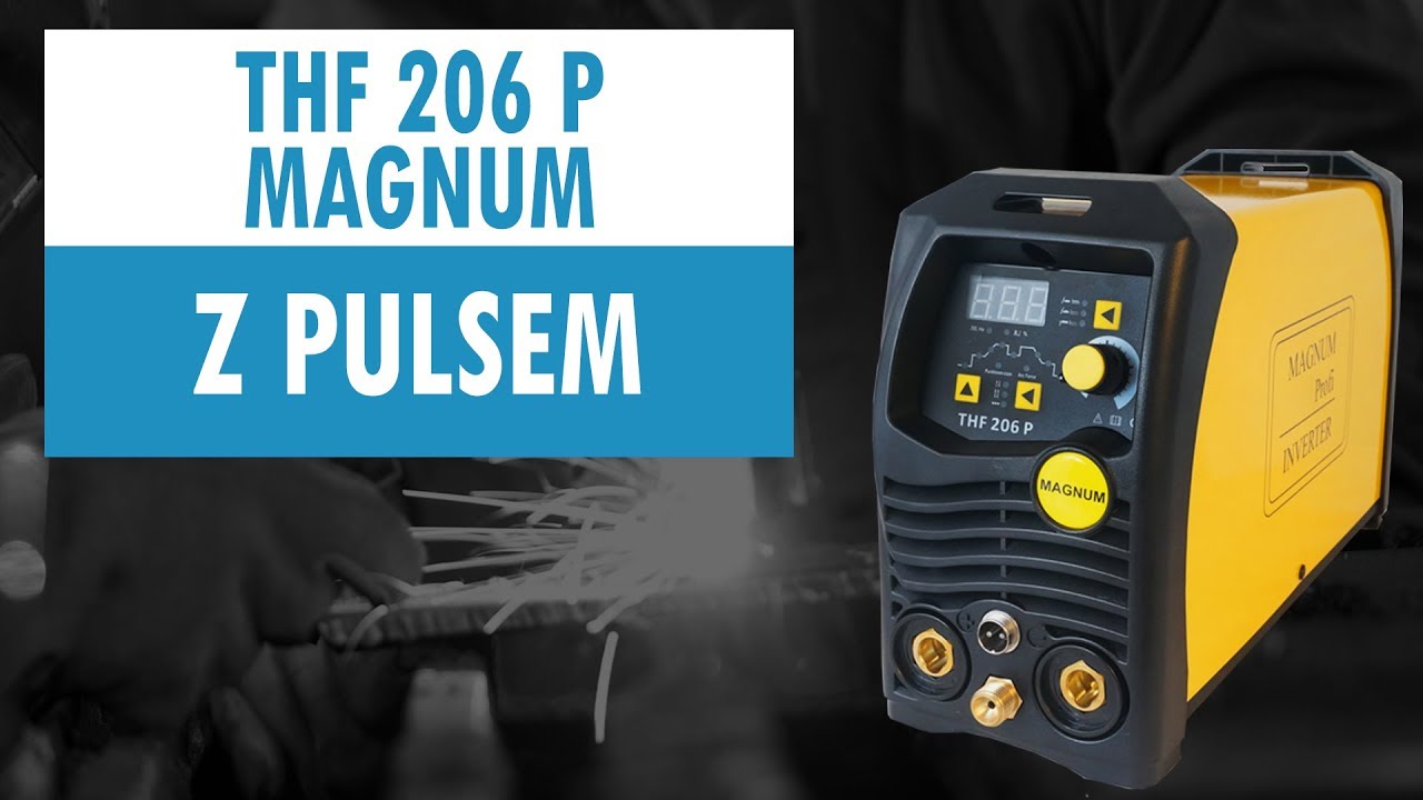 Spawarka Magnum TIG THF 206 P DC Puls - zestaw