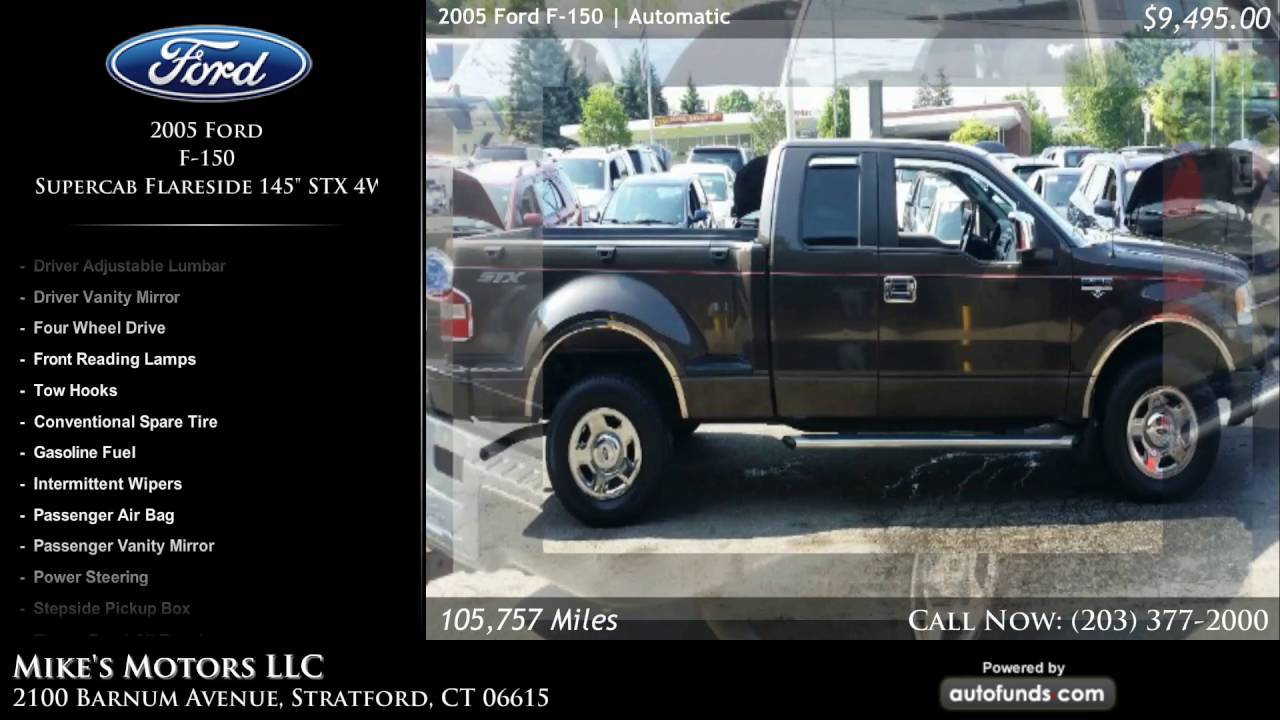 Used 2005 Ford F150 Mike's Motors LLC, Stratford, CT SOLD YouTube