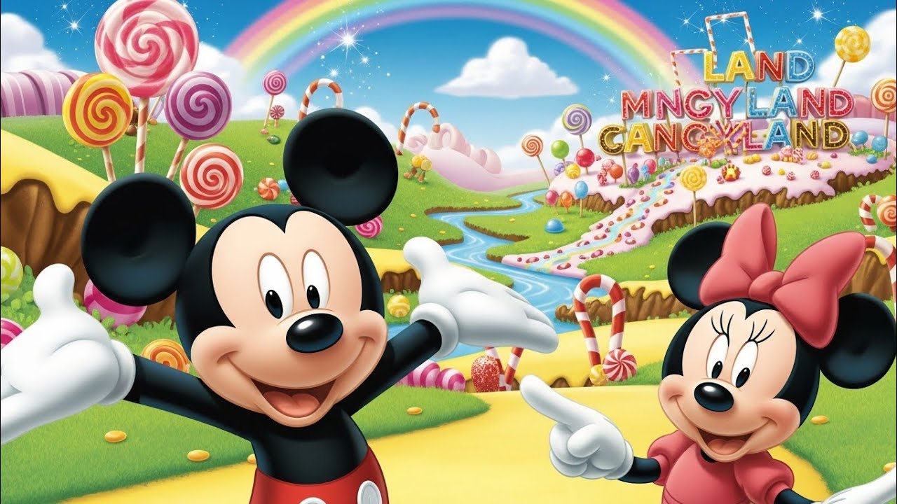 Mickey and Minnie’s Amazing Candy Land Adventure | Magical Fun Story | Cartoon For Kids