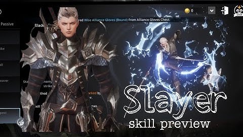 V4 Slayer all SKILL preview | NEW MMORPG android