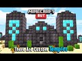 Minecraft but there are custom temples  raju gaming