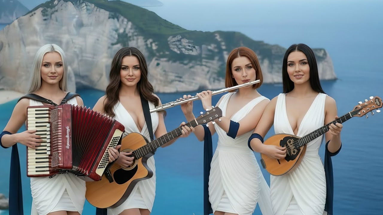 Welcome to a Mediterannian Soul Journey 🌊 - Flamenco Guitar, Accordion, Flute and Bouzouki Fusion 
