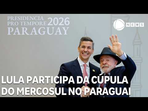 Lula attends Mercosur Summit in Paraguay