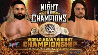 Wr3D Seth Rollins Vs Aj Styles Wwe World Heavyweight Championship Wwe Night Of Champions