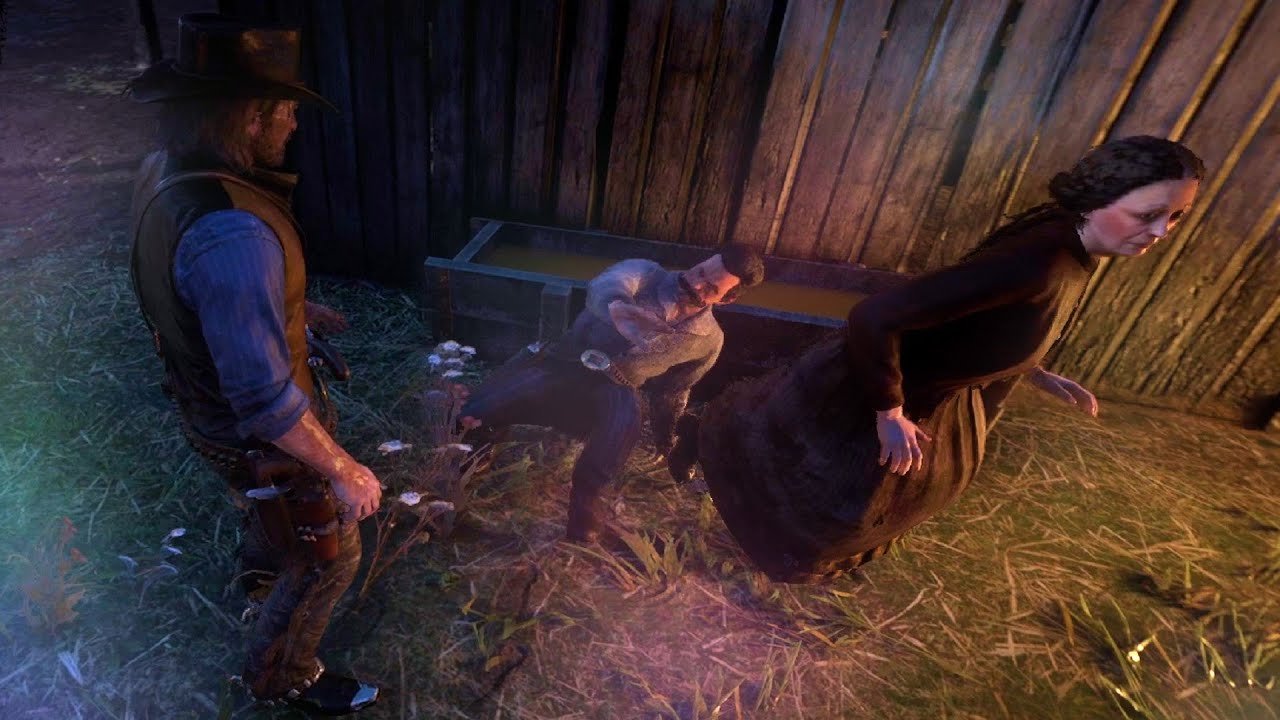 Arthur saved a lady from a bastard - RDR2 - YouTube